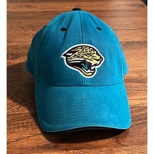 Jacksonville Jaguars NFL Hat Teal Blue Adjustable Strapback Cap